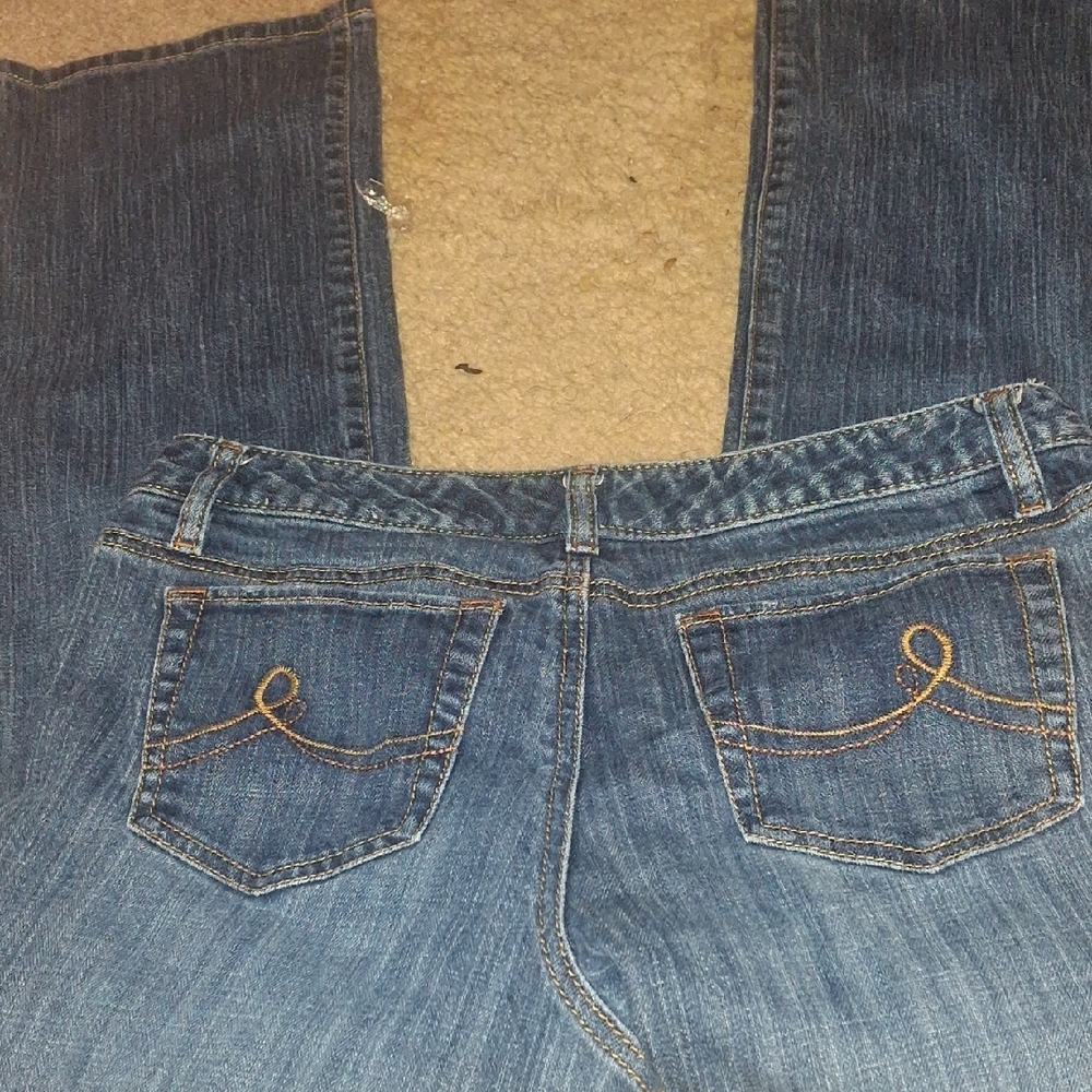 LOFT Women's Blue Boot Cut Jeans